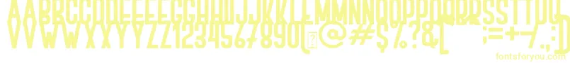 BOVEN 1 Font – Yellow Fonts