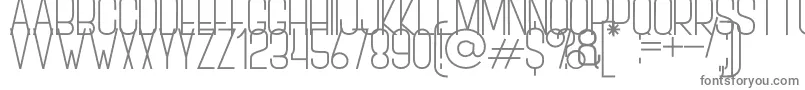 Шрифт BOVEN 3 – серые шрифты