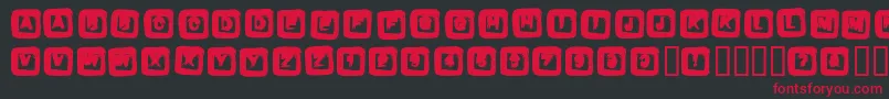 Lisätietoja BOX-fontista BOX-fontti – punaiset fontit mustalla taustalla
