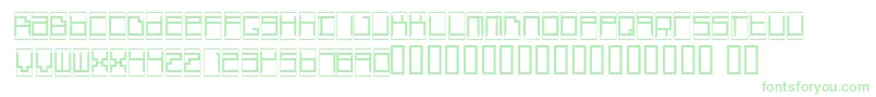 Boxtop   Font – Green Fonts on White Background