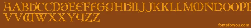 Шрифт br       – оранжевые шрифты на коричневом фоне