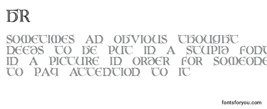 Шрифт Br       (121981)