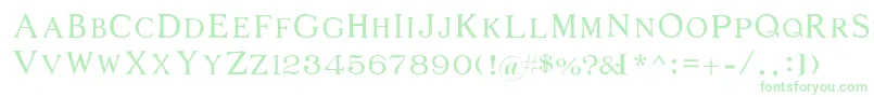 Middages Font – Green Fonts