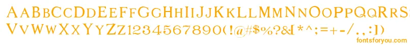 Middages Font – Orange Fonts