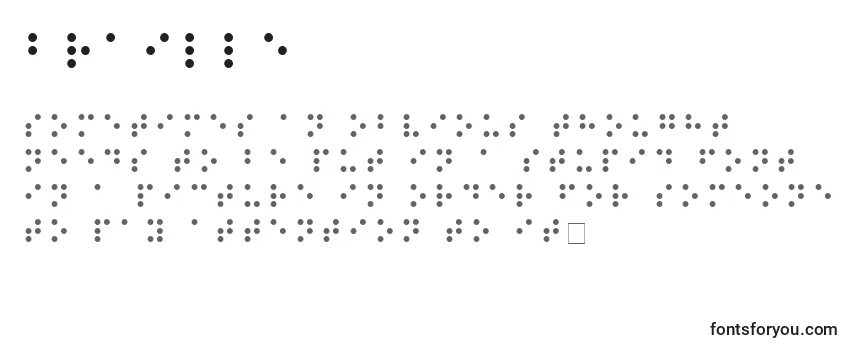 BRAILLE (121993) Font