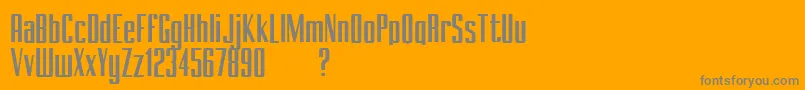 Подробнее о шрифте BRANCHEМЃ Demo Шрифт BRANCHEМЃ Demo – серые шрифты на оранжевом фоне