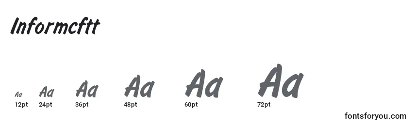 Informcftt Font Sizes