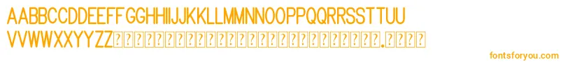 Więcej informacji o czcionce Brandy mono typeface Czcionka Brandy mono typeface – pomarańczowe czcionki