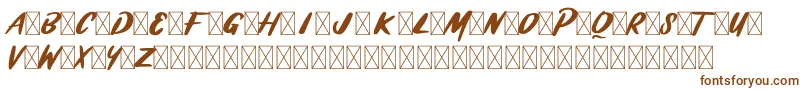 BRASHIO Font – Brown Fonts on White Background