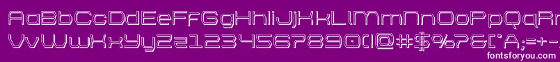 bretton3d Font – White Fonts on Purple Background