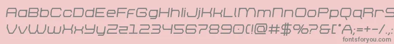 More about brettonboldsemital Font brettonboldsemital Font – Gray Fonts on Pink Background