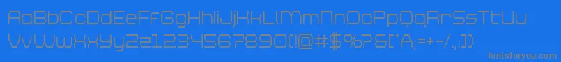 More about brettonsemiboldcond Font brettonsemiboldcond Font – Gray Fonts on Blue Background
