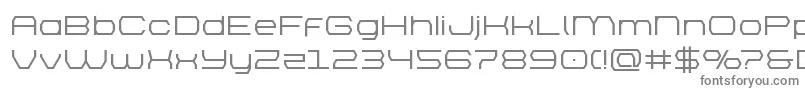 brettonsemiboldexpand-fontti – harmaat kirjasimet valkoisella taustalla