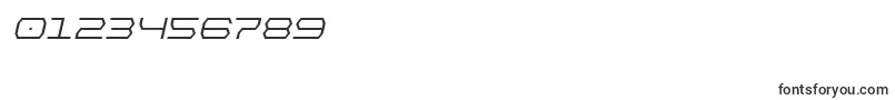brettonsemiboldexpandital Font – Fonts for Numbers and Digits