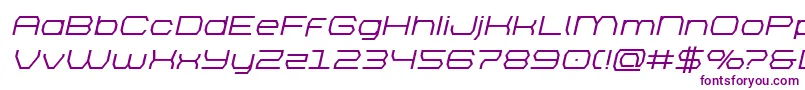 フォントbrettonsemiboldexpandital – 紫色のフォント
