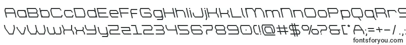 Шрифт brettonsemiboldleft – шрифты с фиксированной шириной