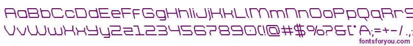 brettonsemiboldleft Font – Purple Fonts