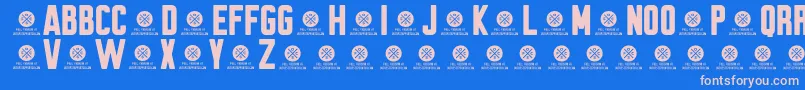 More about Brewmaster Gothic Round Demo Font Brewmaster Gothic Round Demo Font – Pink Fonts on Blue Background