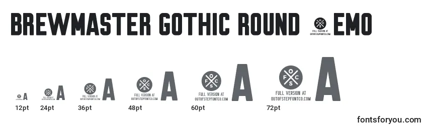 Brewmaster Gothic Round Demo Font Sizes