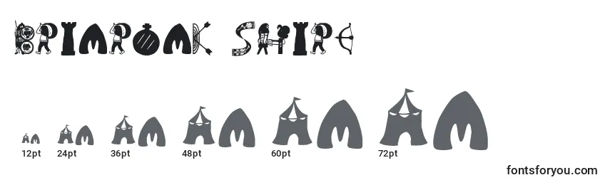 Briaroak Shire Font Sizes