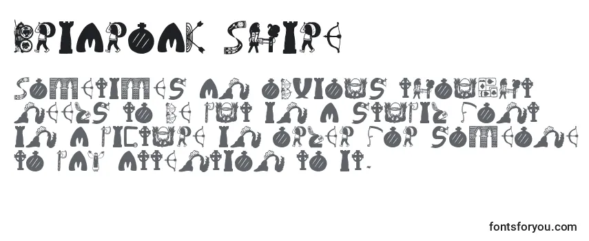 Briaroak Shire Font