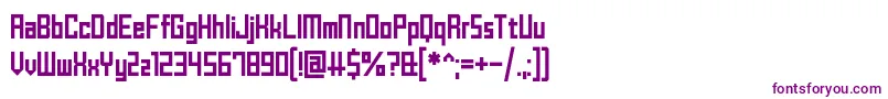 BrickShapers Font – Purple Fonts