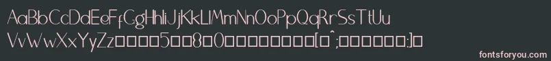 Brightydfn Font – Pink Fonts on Black Background