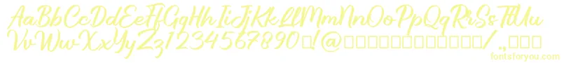 Brillotus Font – Yellow Fonts