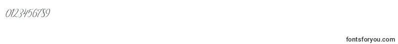 brillyo Slant Font – Fonts for Numbers and Digits