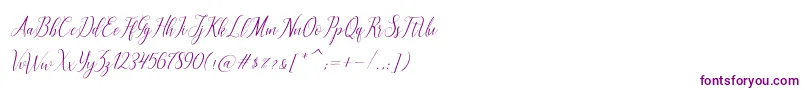 brillyo Slant Font – Purple Fonts