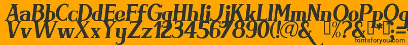 Lisätietoja BRIMI -fontista BRIMI -fontti – mustat fontit oranssilla taustalla