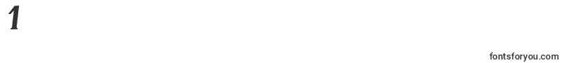 BRIMI    Font – Fonts for Digit 1