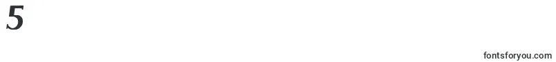 BRIMI    Font – Fonts for Digit 5