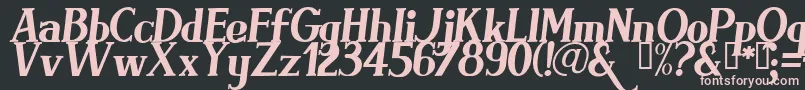 Weitere Informationen zur BRIMI -Schriftart BRIMI -Schriftart – Rosa Schriften auf schwarzem Hintergrund