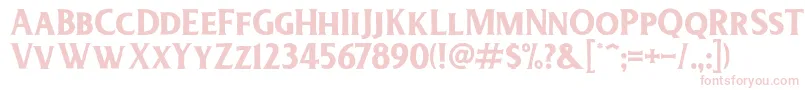 DeadheadRough-fontti – vaaleanpunaiset fontit
