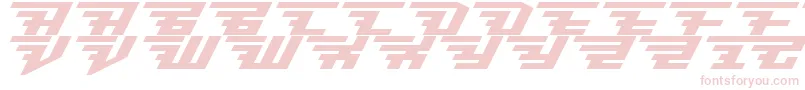 brisk italic Font – Pink Fonts on White Background