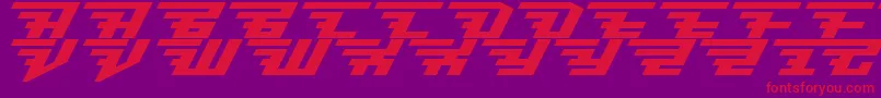 fuente brisk italic – Fuentes Rojas Sobre Fondo Morado