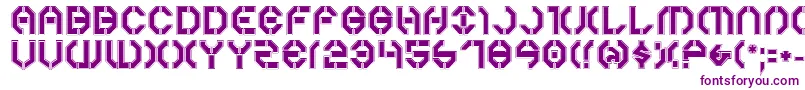 Year3000Pro Font – Purple Fonts on White Background