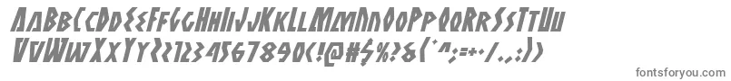 Antikytheraital Font – Gray Fonts on White Background