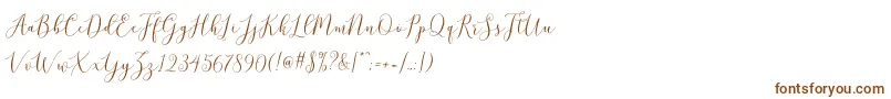 brittania script demo Font – Brown Fonts