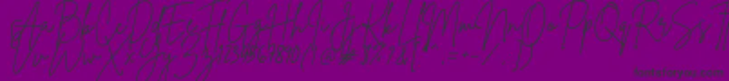 Lisätietoja BrittanySignature-fontista BrittanySignature-fontti – mustat fontit violetilla taustalla