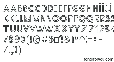 SsAdec2.0Main font – architectural Fonts
