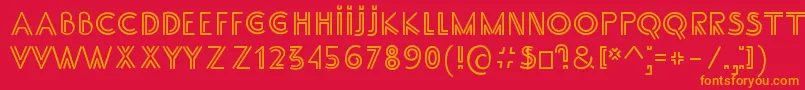 Lisätietoja SsAdec2.0Main-fontista SsAdec2.0Main-fontti – oranssit fontit punaisella taustalla