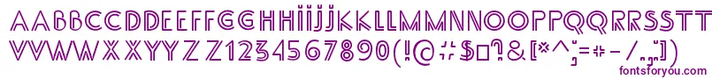 SsAdec2.0Main Font – Purple Fonts on White Background