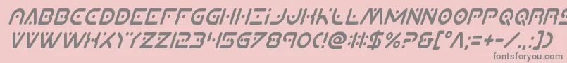 Planetxcompactconditalフォントについての詳細 フォントPlanetxcompactcondital – ピンクの背景に灰色の文字