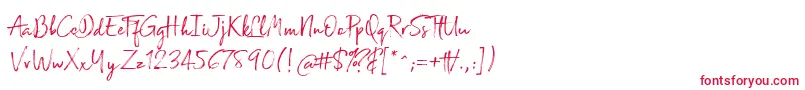 Broadcast Matter Font – Red Fonts