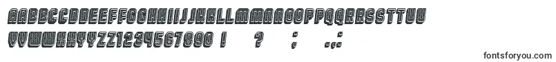 Broadway3DFilled Italic Font – Apple Fonts
