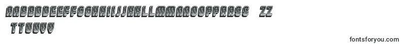 フォントBroadwayGradient3D Italic – エストニアのフォント
