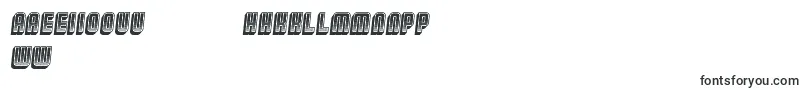 Czcionka BroadwayGradient3D Italic – hawajskie czcionki