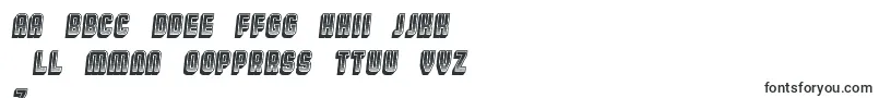 BroadwayGradient3D Italic Font – Latvian Fonts